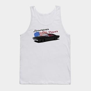 Black Charger 1969 Tank Top